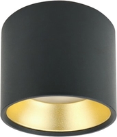 Точечный светильник ЭРА OL8 GX53 BK/GD Б0048539 - фото