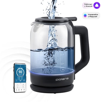 Электрочайник Polaris PWK 1712CGLD Wi-Fi IQ Home - фото