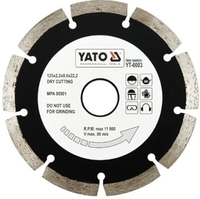 Отрезной диск алмазный Yato YT-6003 - фото