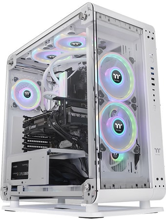 Корпус Thermaltake Core P6 Tempered Glass Snow CA-1V2-00M6WN-00 - фото