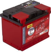 Автомобильный аккумулятор E-Lab 6СТ- 62R (62 А·ч) - фото
