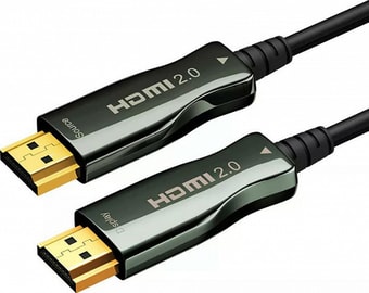 Кабель Wize HDMI - HDMI AOC-HM-HM-50M (50 м, черный) - фото