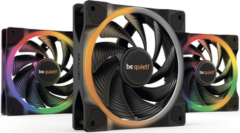 Набор вентиляторов be quiet! Light Wings 120mm high-speed Triple-Pack PWM BL077 - фото