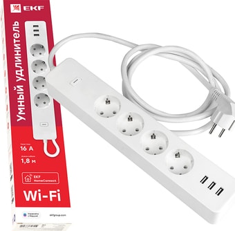 Умный удлинитель EKF Connect PRO RCE-2-WF - фото