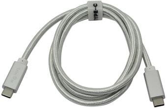 Кабель Telecom USB Type-C - USB Type-C TC420S-1M (1 м, серебристый) - фото