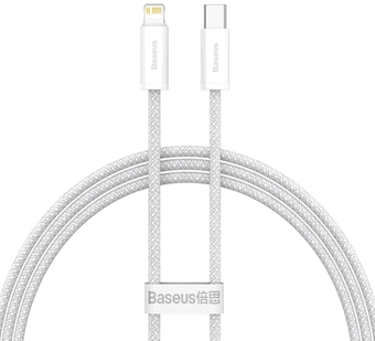 Кабель Baseus Lightning - USB Type-C CALD000102 (2 м, белый) - фото