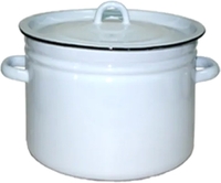 Кастрюля Эмаль 02-1623 - фото