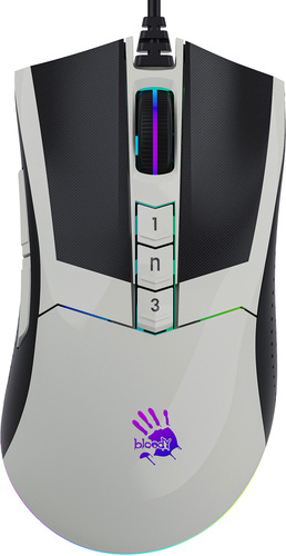 Игровая мышь A4Tech Bloody W90 Max (белый/черный) - фото