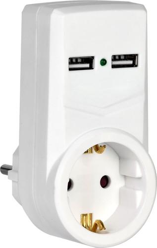 Розетка IEK WTP10-16-01-ZKU-K01 - фото