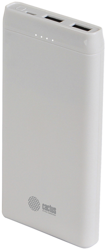 Внешний аккумулятор CACTUS CS-PBFSMT-10000 (белый) - фото