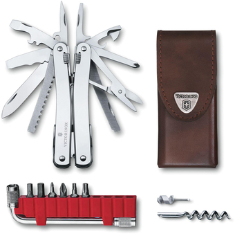 Мультитул Victorinox Swiss Tool Spirit X Plus (кожа) - фото