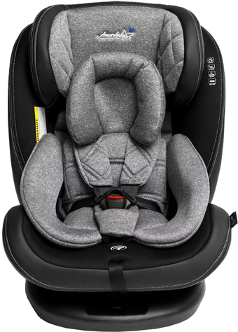 Детское автокресло Amarobaby Isofix ST-3 (серый) - фото