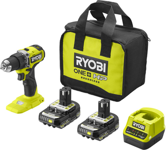 Дрель-шуруповерт Ryobi HP RDD18C-220S 5133004980 (с 2-мя АКБ) - фото