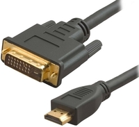 Кабель 5bites DVI - HDMI APC-080-020 (2 м, черный) - фото