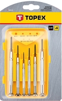 Набор отверток прецизионных TOPEX 39D559 (6 предметов) - фото
