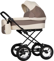 Универсальная коляска Riko Basic Mario Classic (2 в 1, 04 бежевый) - фото