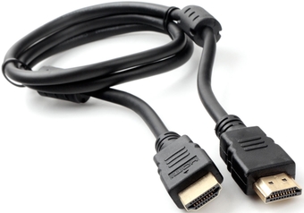 Кабель Cablexpert HDMI - HDMI CCF2-HDMI4-1M (1 м, черный) - фото