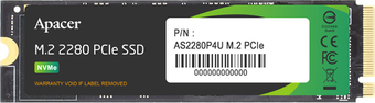 SSD Apacer AS2280P4U 1TB AP1TBAS2280P4U-1 - фото