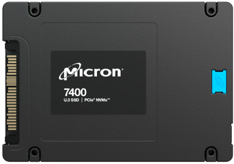 SSD Micron 7400 Max U.3 6.4TB MTFDKCB6T4TFC-1AZ1ZABYY - фото