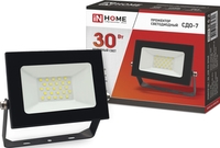 Уличный прожектор In Home СДО-7 30 Вт (черный) - фото