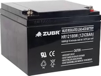 Аккумулятор для ИБП Zubr HR 12100 W (12 В/28 А·ч) - фото