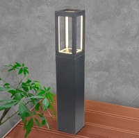 Садовый светильник Elektrostandard 1529 Techno LED (серый) - фото