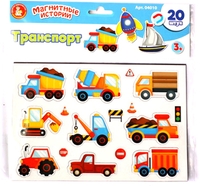 Развивающая игра Десятое королевство Магниты Транспорт 04010 - фото