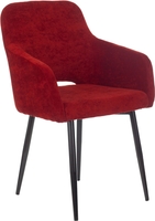 Стул Бюрократ CH-380F (бордовый Velvet 09/черный) - фото