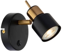 Спот Arte Lamp Almach A1906AP-1BK - фото