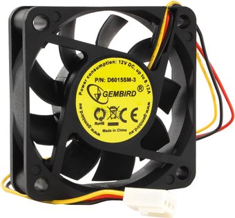 Вентилятор для корпуса Gembird D6015SM-3 - фото