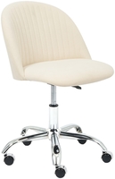 Кресло TetChair Melody (флок, молочный) - фото