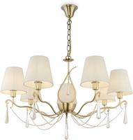 Подвесная люстра Freya FR2019PL-07BS - фото