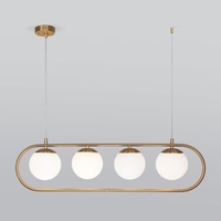 Подвесная люстра Евросвет 50089/4 (золото) - фото