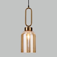 Подвесная люстра Евросвет Flou 50229/1 (янтарный) - фото