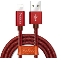 Кабель Yoobao YB-425 Lightning (красный) - фото