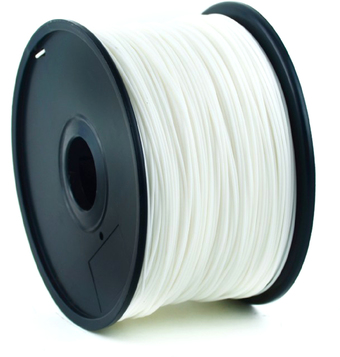 Пластик Gembird PLA 3 мм 1000 г (белый) - фото