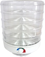 Сушилка для овощей и фруктов Спектр-Прибор Ветерок-2 ЭСОФ2-0.6/220 (5 поддонов, прозрачный) - фото