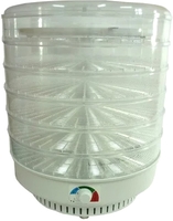 Сушилка для овощей и фруктов Спектр-Прибор Ветерок-2 ЭСОФ2-0.6/220 (6 поддонов, лоток для пастилы, прозр.) - фото