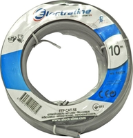 Кабель Electraline 14207 (10 м, серый) - фото