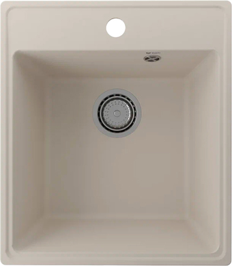Кухонная мойка Ulgran Quartz Forte 425-02 (лен) - фото