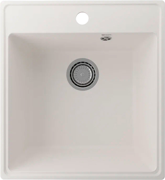 Кухонная мойка Ulgran Quartz Forte 460-01 (жасмин) - фото