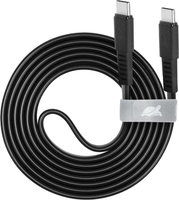 Кабель Rivacase Type-C Type-C PS6005 BK12 (1.2 м, черный) - фото