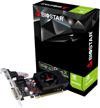 Видеокарта BIOSTAR GeForce GT 730 2GB DDR3 VN7313THX1 - фото