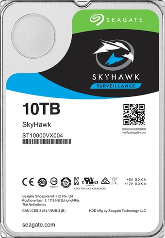 Жесткий диск Seagate SkyHawk AI 10TB ST10000VE000 - фото