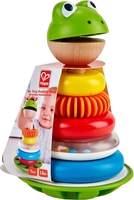 Пирамидка Hape Мистер Лягушка E0457-HP - фото