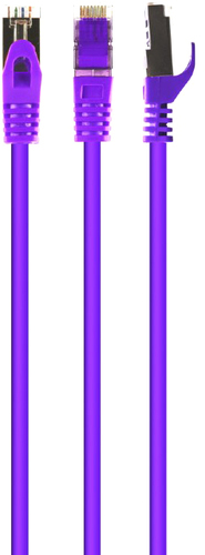 Кабель Cablexpert PP6A-LSZHCU-B-2M (2 м, фиолетовый) - фото