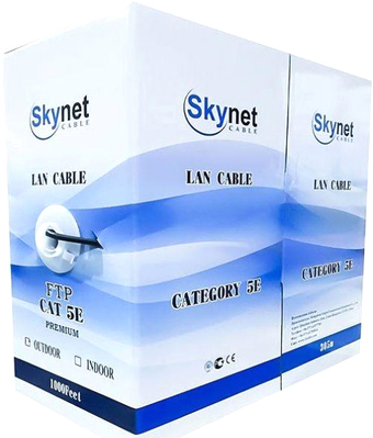 Кабель Skynet Cable CSL-UTP-4-CU (305 м, серый) - фото