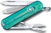 Мультитул Victorinox Classic SD Transparent (бирюзовый) - фото