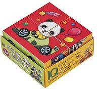 Кубики Айрис-Пресс Умные кубики в поддоне. Кто на чем мчится? 9785811271412 - фото