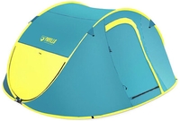 Кемпинговая палатка Bestway Pavillo Coolmount 4 (бирюзовый) - фото